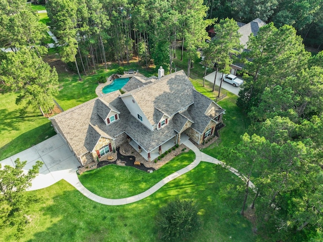 29122 Champions Dr, Magnolia, TX 77355 - view from above of property