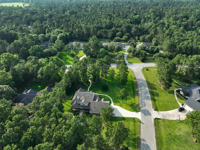 29122 Champions Dr, Magnolia, TX 77355 - aerial overview of property's location with a forest