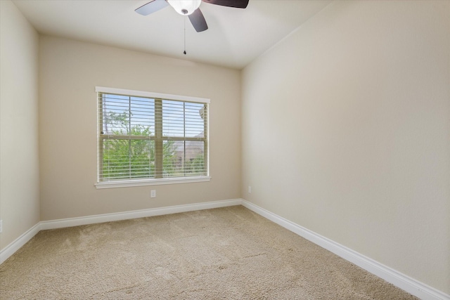 16815 Bornish Hill Ct, Humble, TX 77346 - carpeted spare room with ceiling fan and baseboards