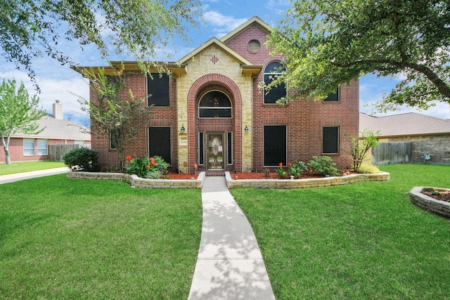 20902 Montana Bend Ln, Cypress, TX 77433 - view of front of property with brick siding