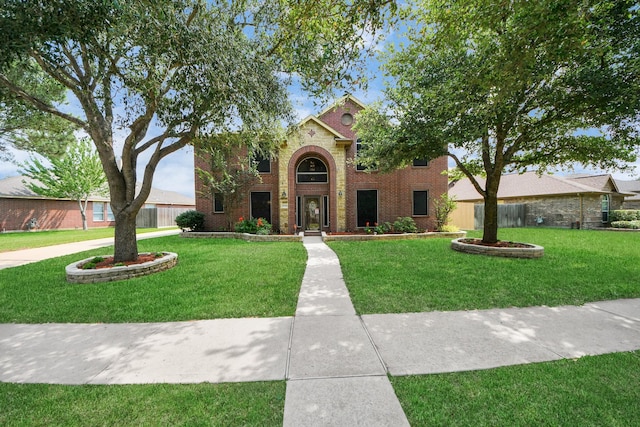 20902 Montana Bend Ln, Cypress, TX 77433 - traditional-style home with brick siding