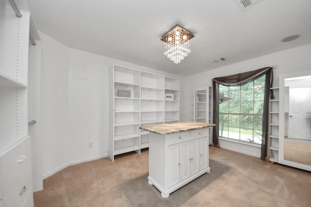 20902 Montana Bend Ln, Cypress, TX 77433 - spacious closet with light carpet and a chandelier