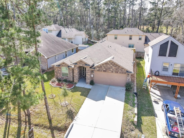 115 Clear Water St W, Montgomery, TX 77356 - view from above of property