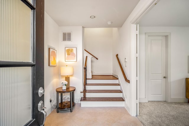 1217 E 28th St, Houston, TX 77009 - stairway with baseboards