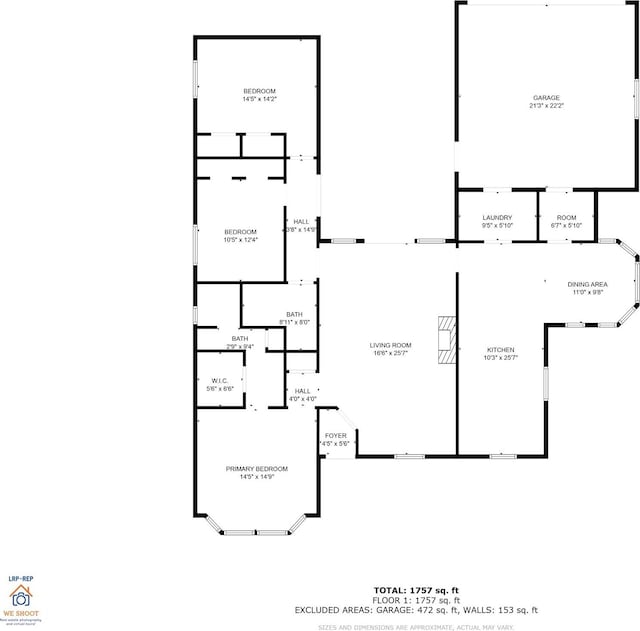 402 Teakwood Dr, Victoria, TX 77901 - home floor plan