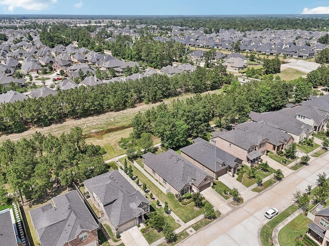 10029 Red Beadtree Pl, Conroe, TX 77385 - aerial overview of property's location featuring nearby suburban area