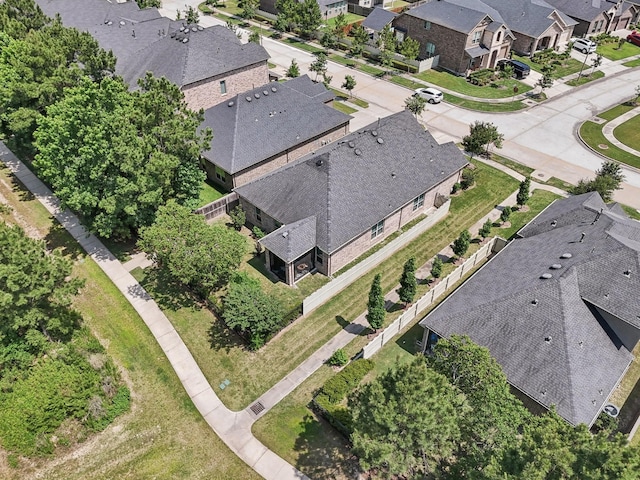 10029 Red Beadtree Pl, Conroe, TX 77385 - aerial perspective of suburban area