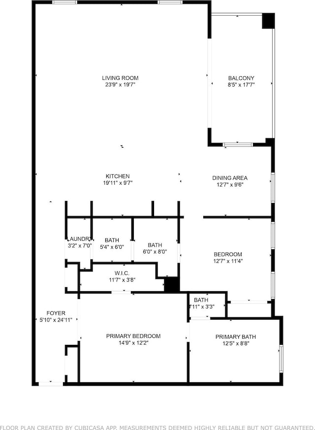 2510 Travis St Unit 301, Houston, TX 77006 - home floor plan
