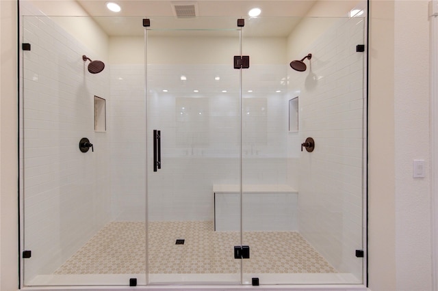 16727 Camber Ct, Crosby, TX 77532 - bathroom with a shower stall