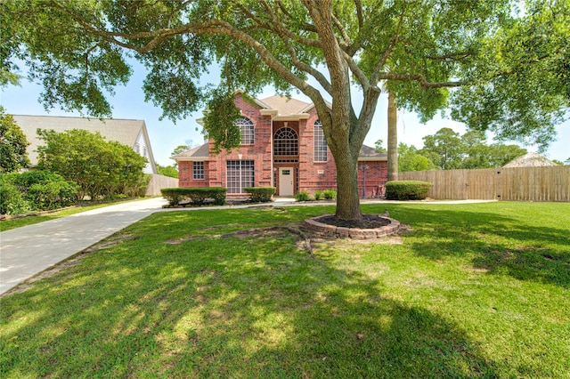 16727 Camber Ct, Crosby, TX 77532 - traditional-style house featuring brick siding
