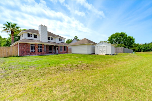 16727 Camber Ct, Crosby, TX 77532 - back of property with brick siding and a chimney