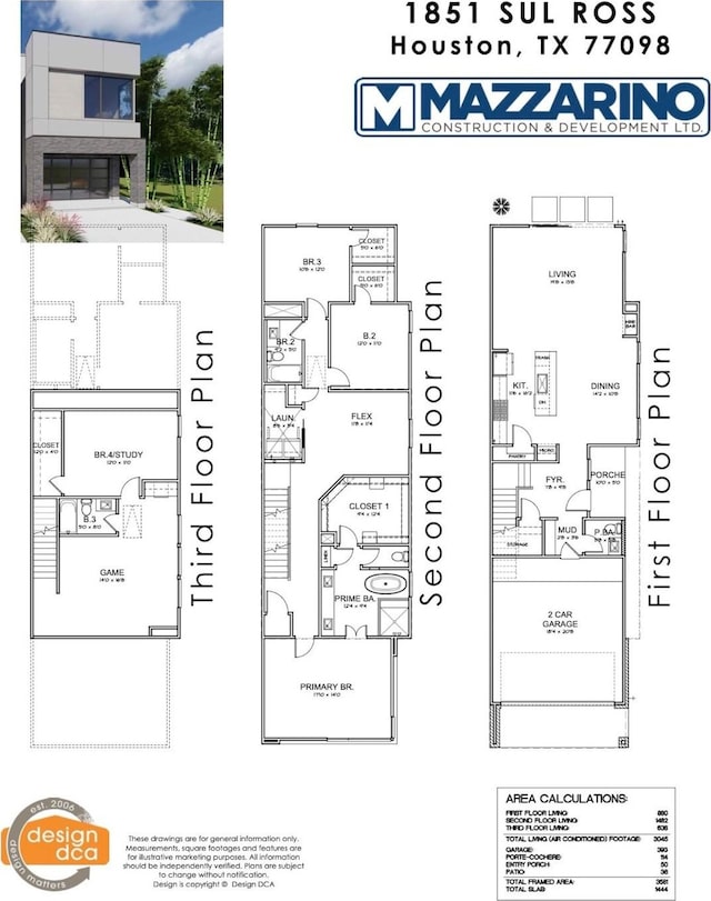 1851 Sul Ross St, Houston, TX 77098 - room layout