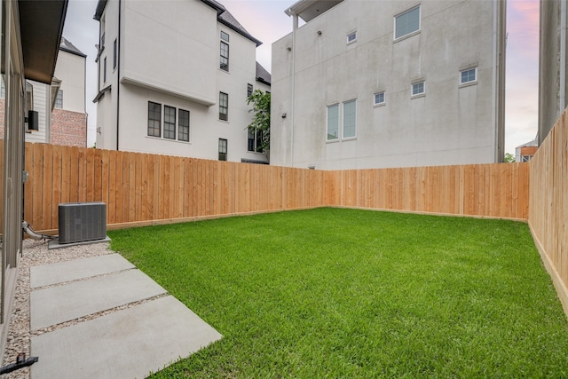 1851 Sul Ross St, Houston, TX 77098 - yard at dusk featuring cooling unit