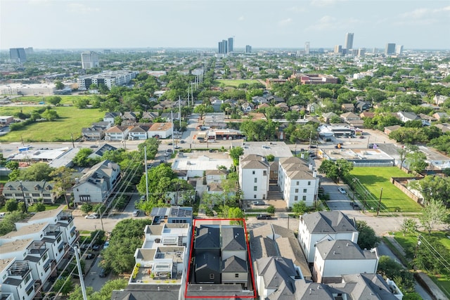 1851 Sul Ross St, Houston, TX 77098 - view of urban area with property boundaries highlighted