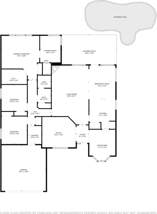 9515 Willow Crossing Dr, Houston, TX 77064 - floor plan / room layout