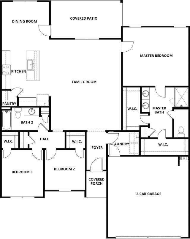 3129 Banyan Dr, Texas City, TX 77510 - home floor plan