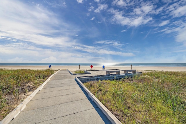 22409 Vista Del Mar, Galveston, TX 77554 - water view with local beach