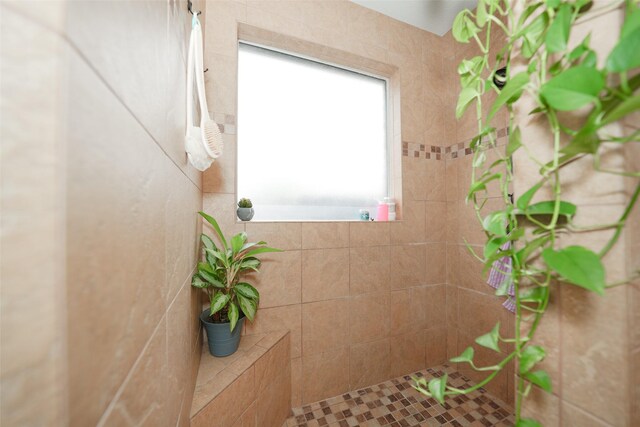 2405 Deerfield Dr, Katy, TX 77493 - full bath with a tile shower