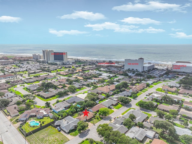 2920 Heron Dr, Galveston, TX 77551 - aerial view of residential area with a nearby body of water