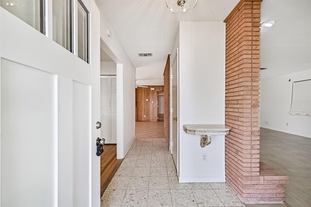 2920 Heron Dr, Galveston, TX 77551 - corridor with baseboards
