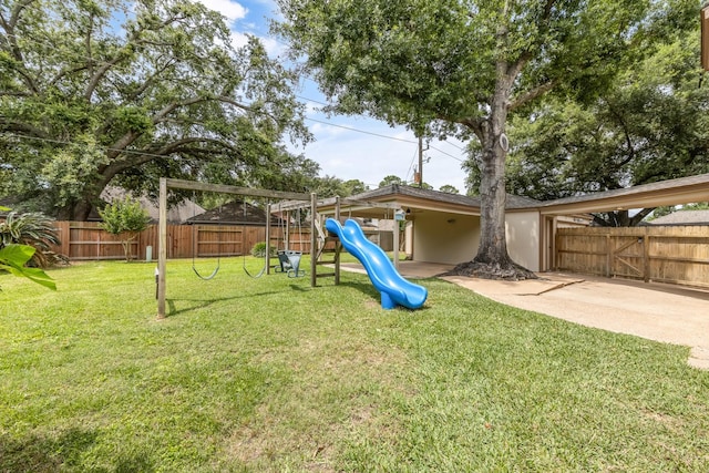 15735 Mesa Gardens Dr, Houston, TX 77095 - view of yard with a playground