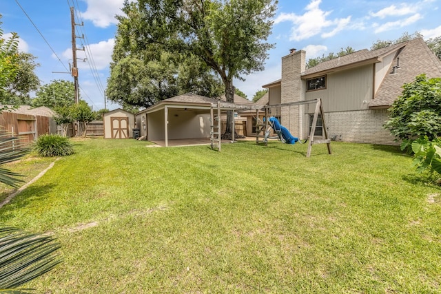 15735 Mesa Gardens Dr, Houston, TX 77095 - view of yard with a playground and a patio area