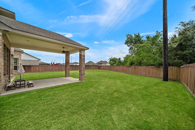 8211 Barristan Bluffs Ct, Magnolia, TX 77354 - view of yard with a patio