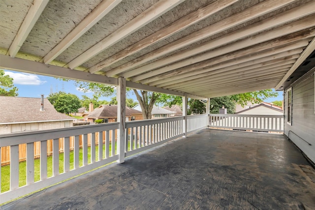 15830 Pipers View Dr, Houston, TX 77598 - view of patio featuring a residential view