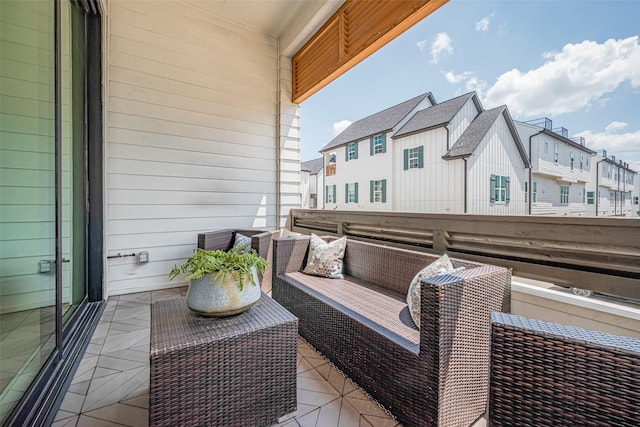 1205 Timbergrove Acres St, Houston, TX 77008 - balcony featuring a residential view and an outdoor living space
