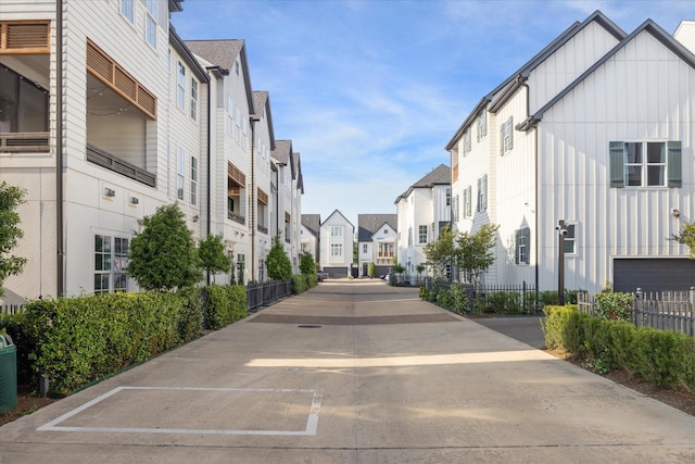 1205 Timbergrove Acres St, Houston, TX 77008 - view of concrete surface with a residential view