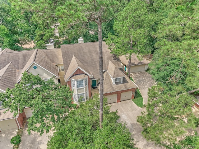 94 S Magnolia Pond Pl, The Woodlands, TX 77381 - aerial view of property and surrounding area