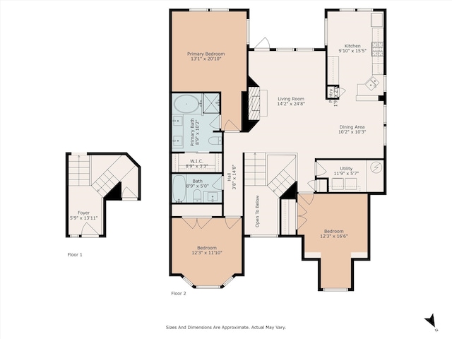94 S Magnolia Pond Pl, The Woodlands, TX 77381 - home floor plan