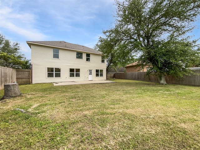 426 N Lindbergh Ct, Baytown, TX 77521 - back of property featuring a patio