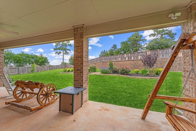 12103 Kaiso Ln, Conroe, TX 77304 - view of patio