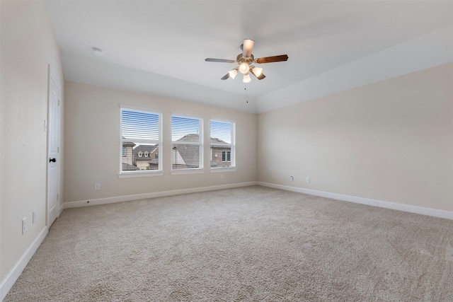 15002 House Martin Ln, Cypress, TX 77429 - spare room featuring light carpet and a ceiling fan
