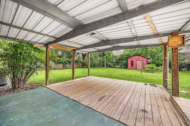 2113 Timber Ln, Conroe, TX 77301 - view of deck