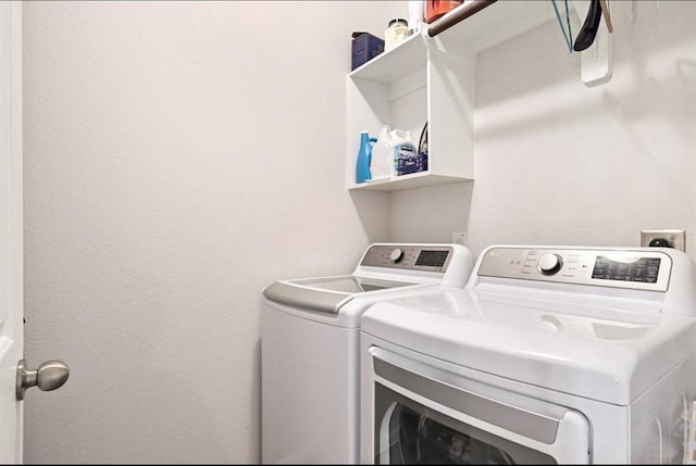 23523 Montague Dr, Spring, TX 77373 - laundry area with washing machine and dryer