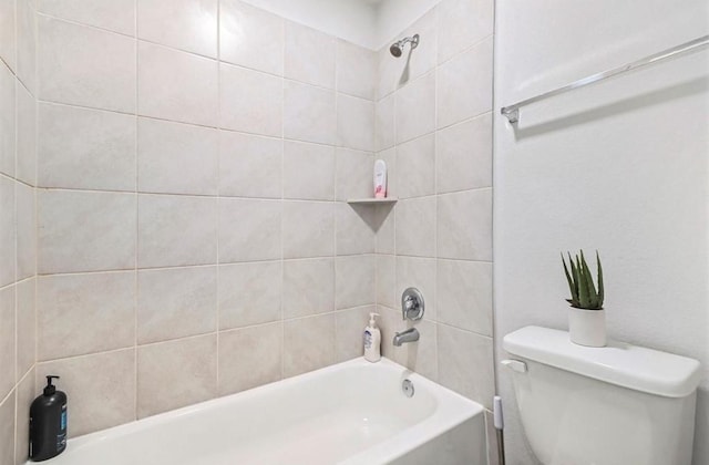 23523 Montague Dr, Spring, TX 77373 - full bathroom featuring toilet and tub / shower combination