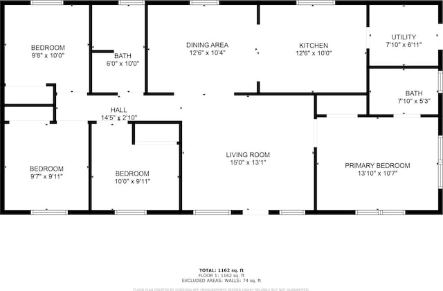 541 Trails End Dr, Cleveland, TX 77328 - home floor plan