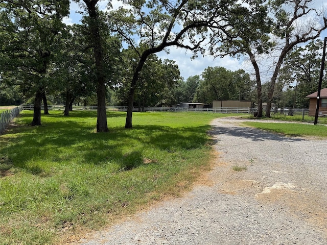 7719 County Road 233, Centerville, TX 75833 - view of dirt / gravel road