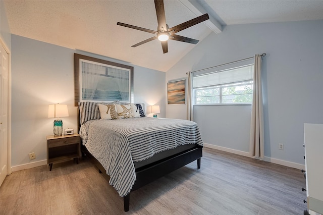 1717 22nd St, Galveston, TX 77550 - bedroom featuring wood finished floors, baseboards, and ceiling fan