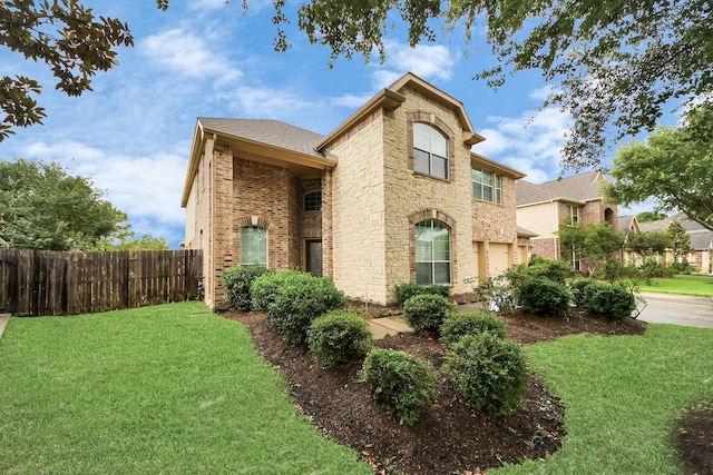 3922 Crestwind Ln, Richmond, TX 77407 - view of front facade featuring brick siding