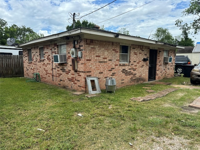4204 Wipprecht St, Houston, TX 77026 - view of property exterior featuring brick siding and cooling unit
