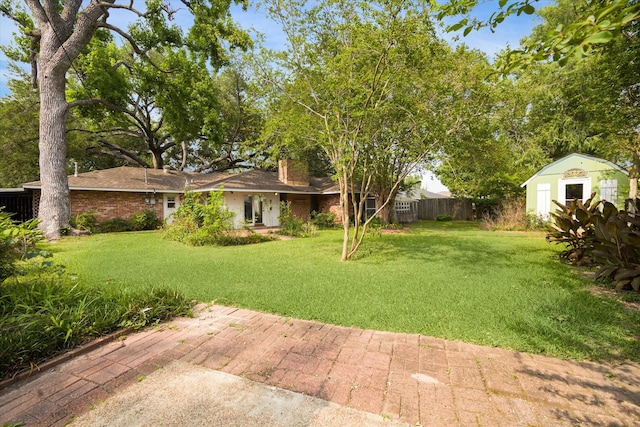 8721 Greiner Dr, Houston, TX 77080 - view of yard