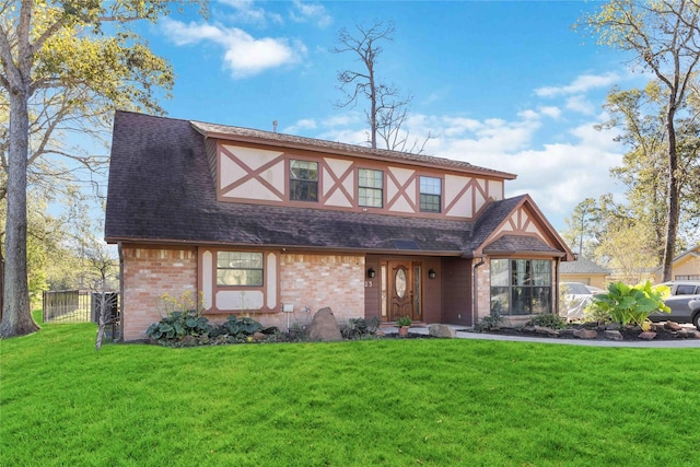 1823 White Feather Trl, Crosby, TX 77532 - english style home featuring brick siding and roof with shingles