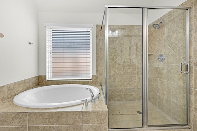 16819 Talisker Dr, Richmond, TX 77407 - full bath with a garden tub and a stall shower