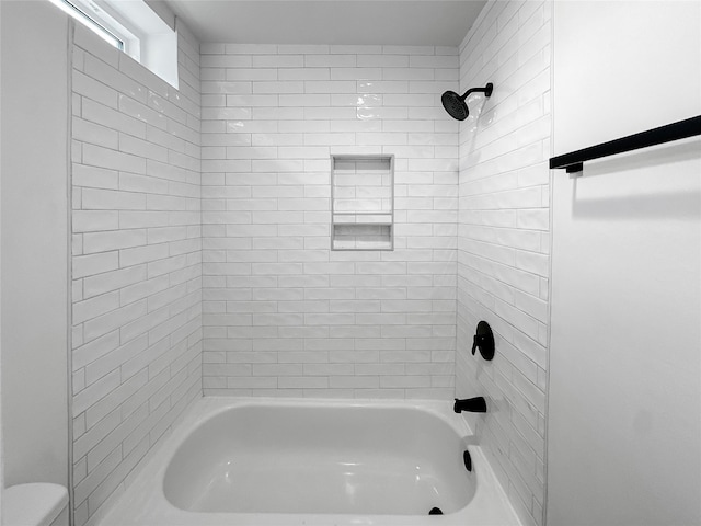 11731 Lakeside Place Dr, Houston, TX 77077 - bathroom with shower / bath combination and toilet