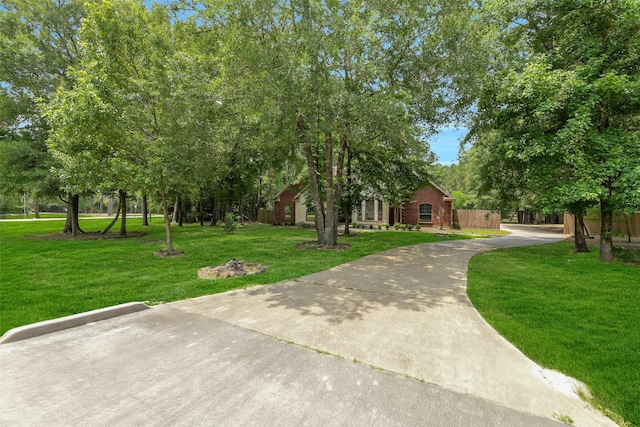 18024 Cindy Ln, Conroe, TX 77302 - view of property's community with concrete driveway