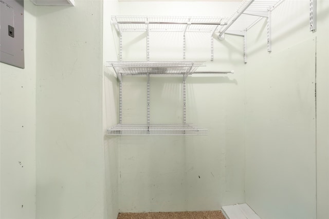3225 N Jackson St, Santa Fe, TX 77517 - walk in closet featuring electric panel