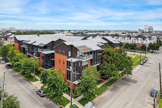 2707 Rusk St, Houston, TX 77003 - drone / aerial view